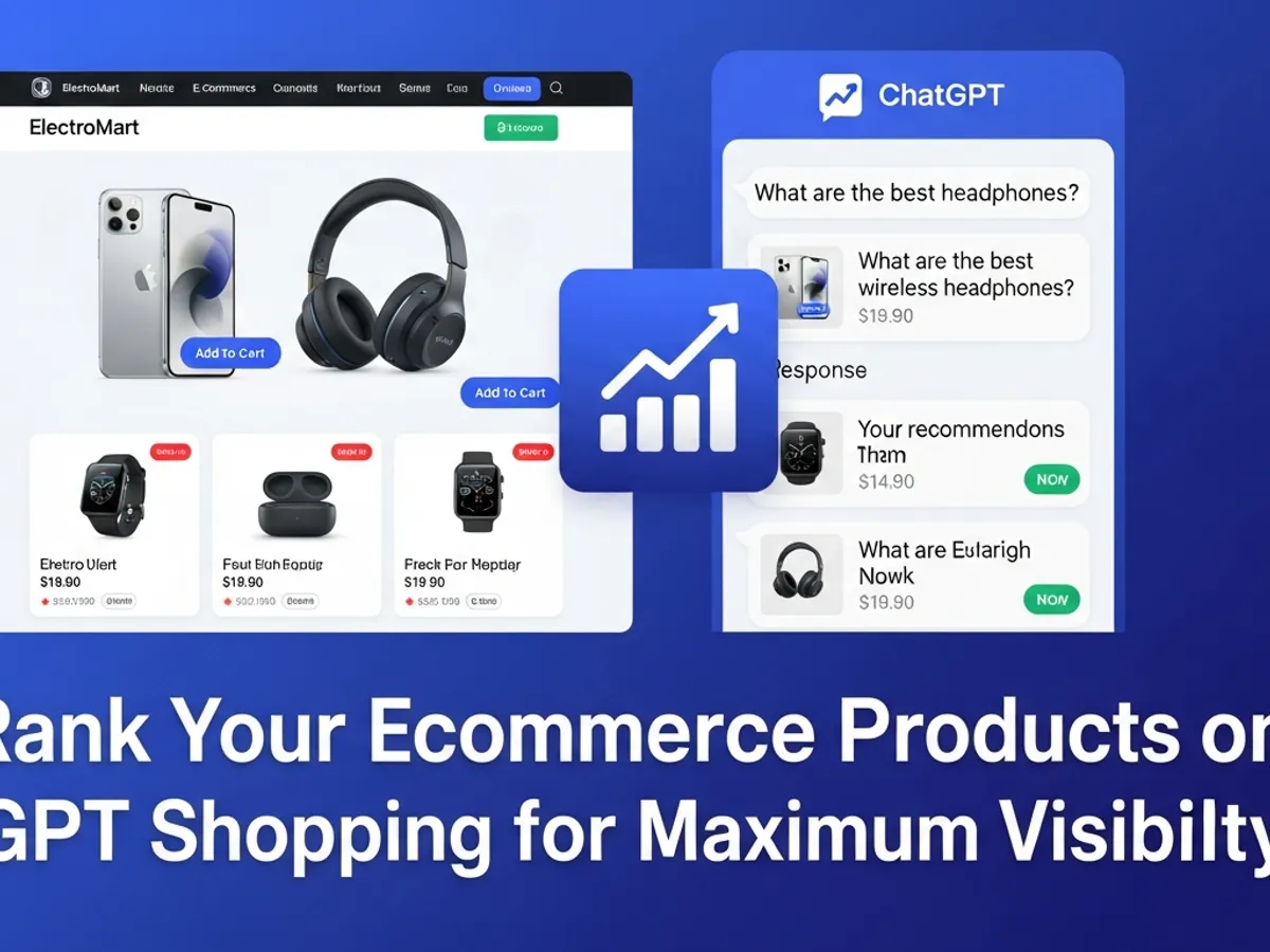 How to rank your ecommerce website on Chat GPT Shopping?