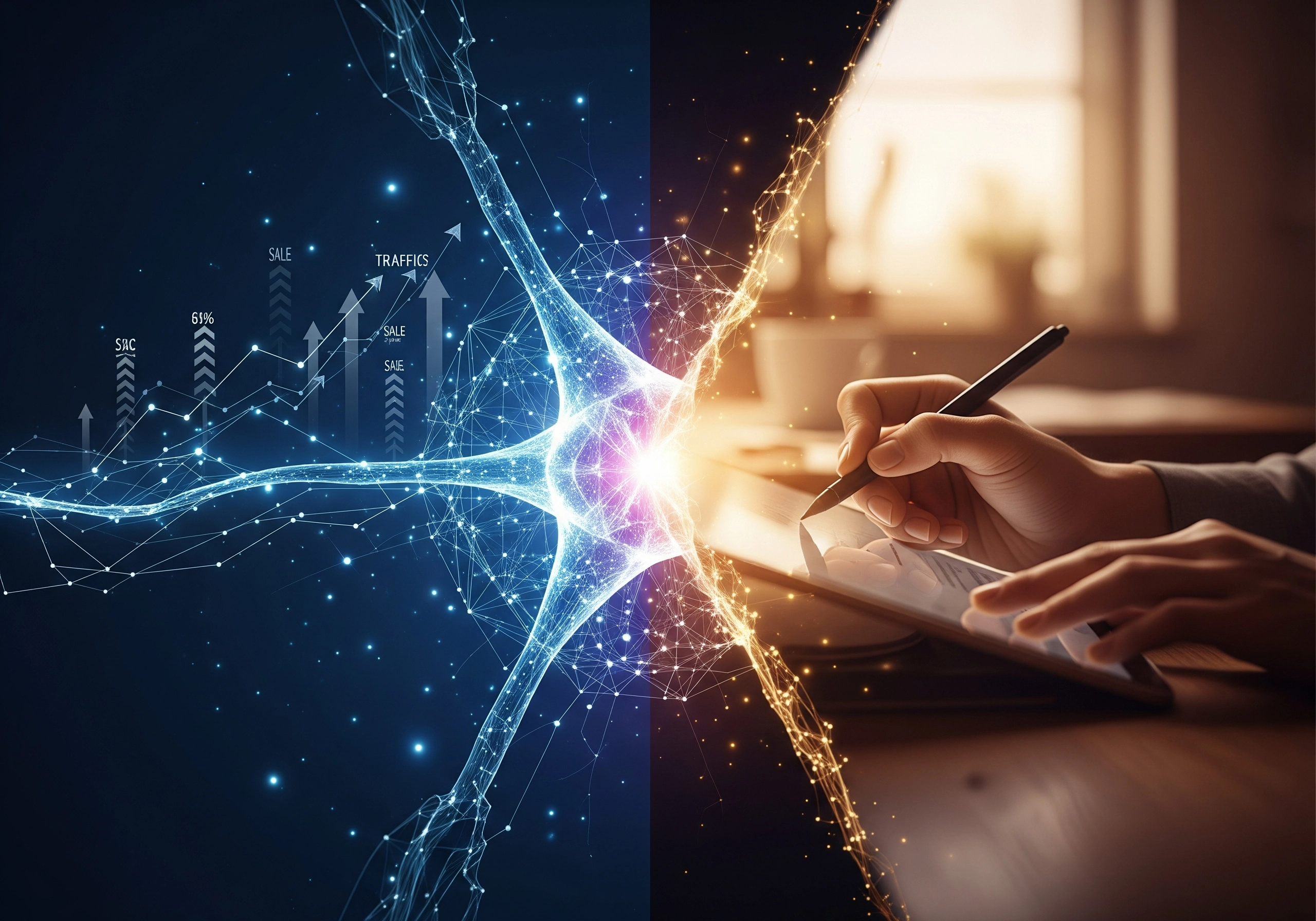 AI Content Generator vs. Human Writer: Who Delivers More Traffic and Sales?