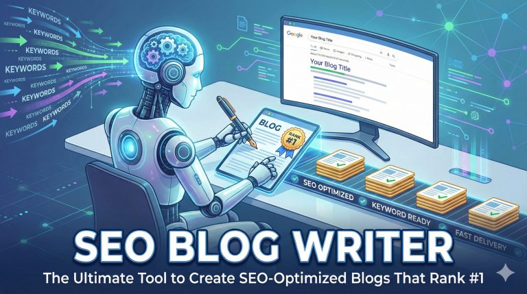 SEO Blog Writer: The Ultimate Tool to Create SEO-Optimized Blogs That Rank #1