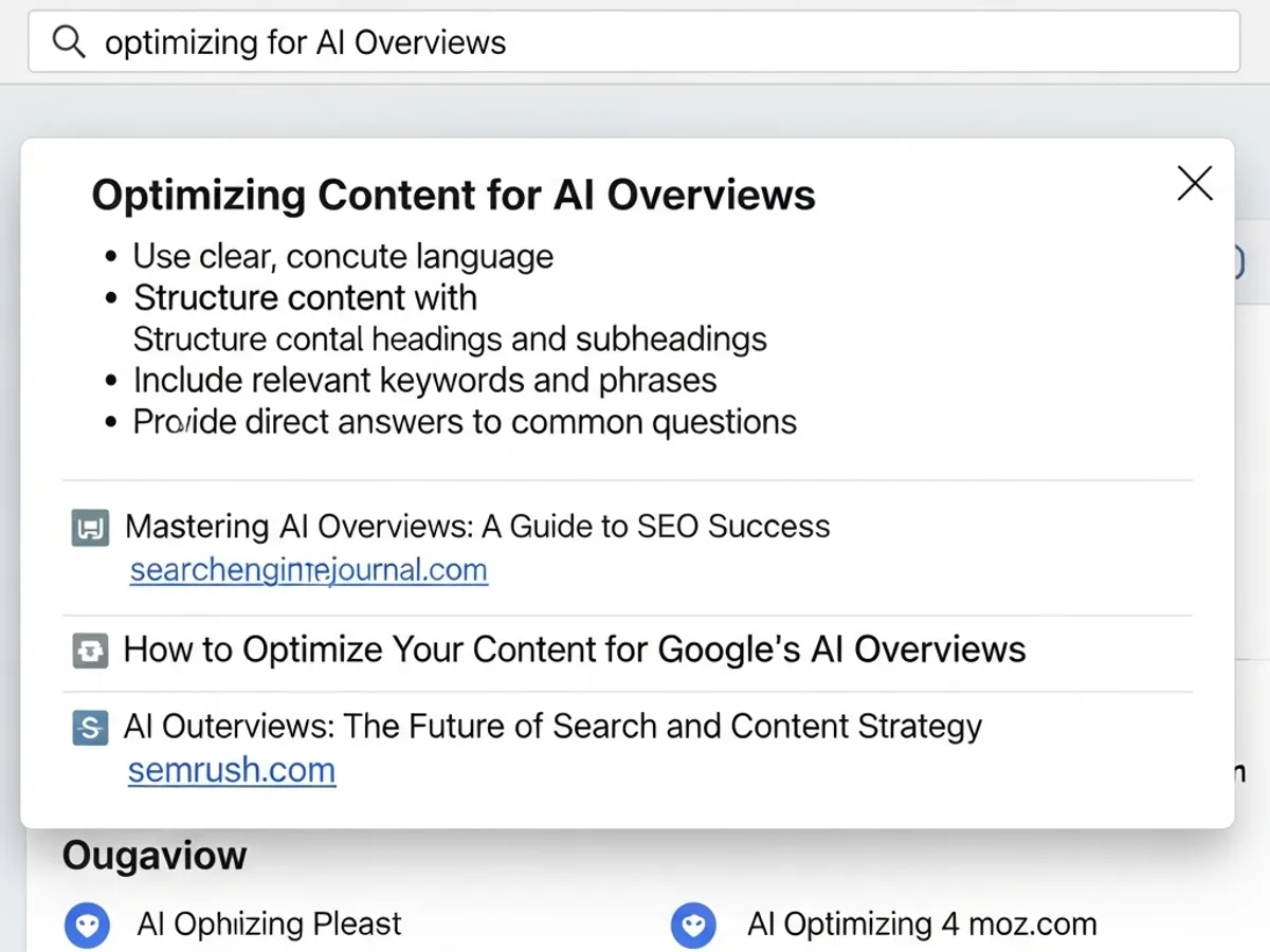 How to Optimize Content for Google’s AI Summaries and Win 2026 Search Rankings How to Optimize Content for Google’s AI Summaries and Win 2026 Search Rankings